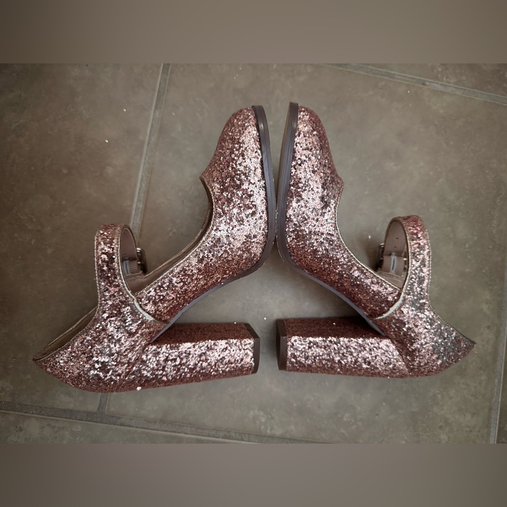 Mix No. 6 Sparkling Pink/Rose Gold Heels - Picture 5 of 6